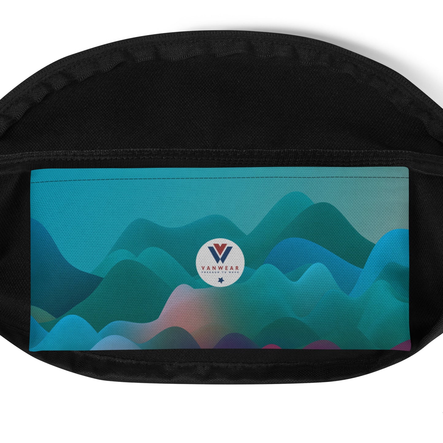 Vanwear Unisex Sling Bag - VW Pop Top Camper