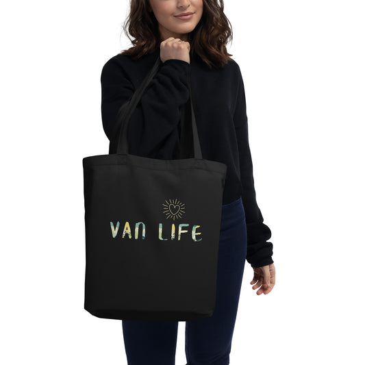 Vanwear Van Life Organic Tote Bag - Sunny Life