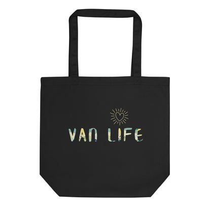 Vanwear Van Life Organic Tote Bag - Sunny Life