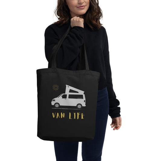 Vanwear Van Life Organic Tote Bag - Pop Top