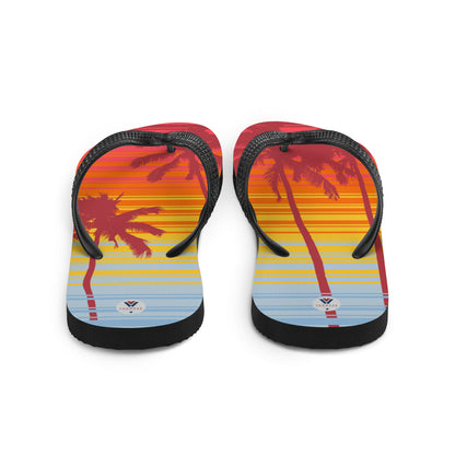 Vanwear Van Life Flip-Flops - LA Palms