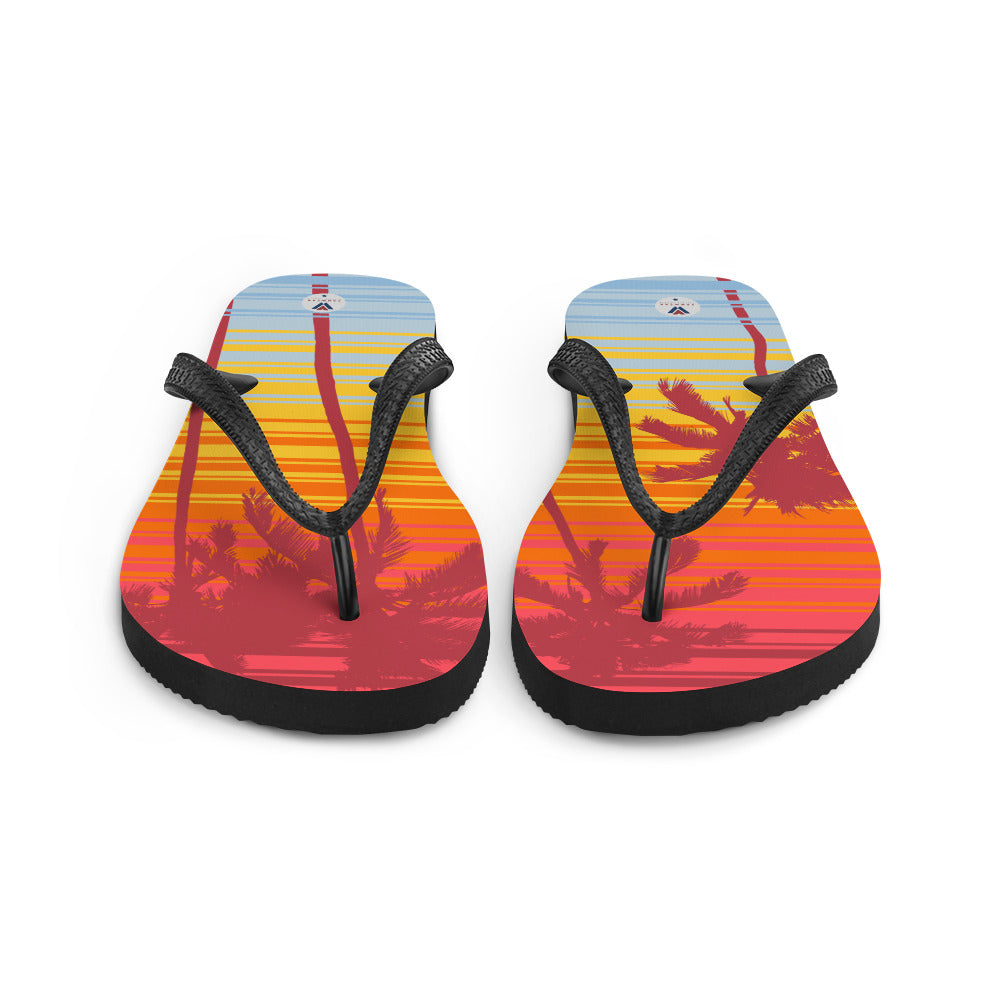 Vanwear Van Life Flip-Flops - LA Palms