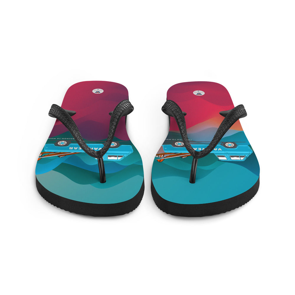 Vanwear Van Life Flip-Flops - Surf's Up!