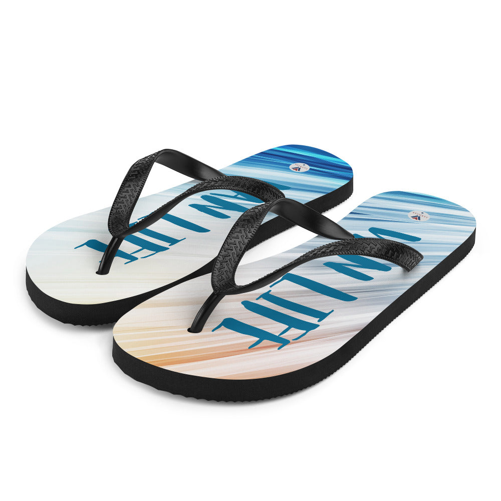 Vanwear Van Life Flip-Flops - Sea Breeze