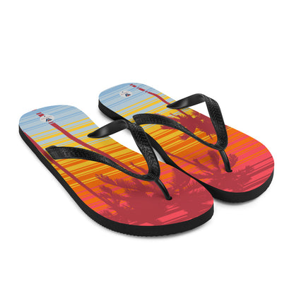 Vanwear Van Life Flip-Flops - LA Palms