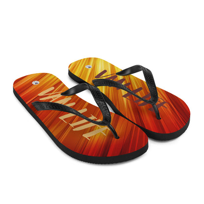 Vanwear Van Life Flip-Flops - Sunset Blaze