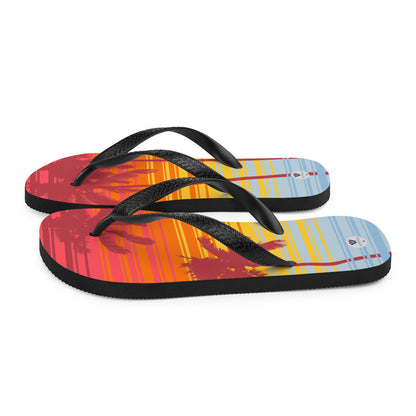 Vanwear Van Life Flip-Flops - LA Palms