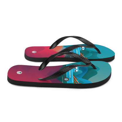 Vanwear Van Life Flip-Flops - Surf's Up!