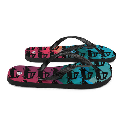 Vanwear Van Life Flip-Flops - VW Pop Top Camper