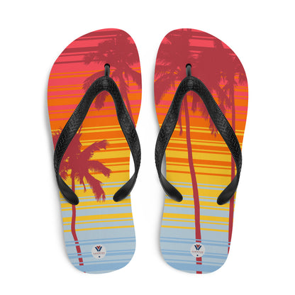 Vanwear Van Life Flip-Flops - LA Palms