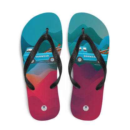 Vanwear Van Life Flip-Flops - Surf's Up!