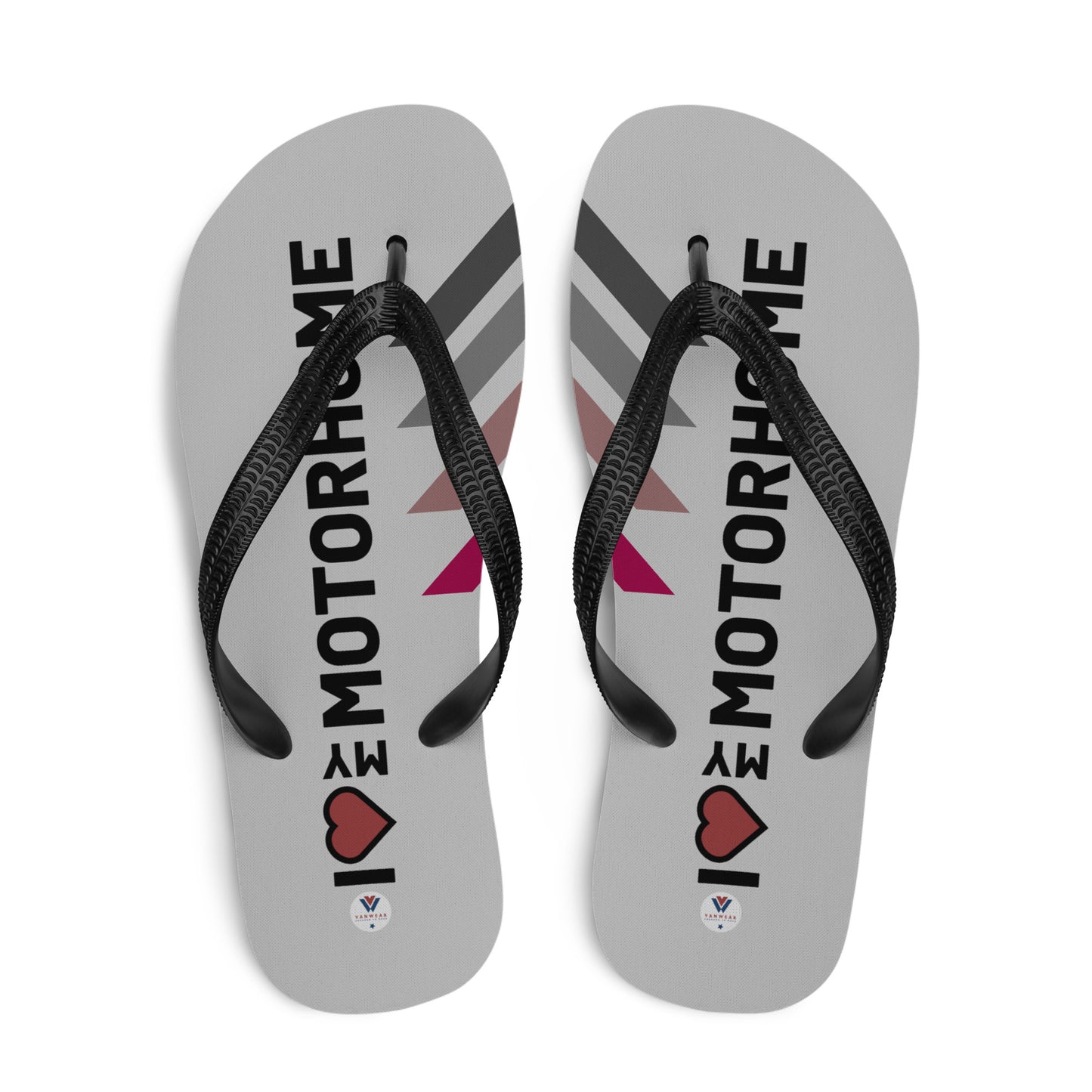 Vanwear Motorhome Flip-Flops - Grey