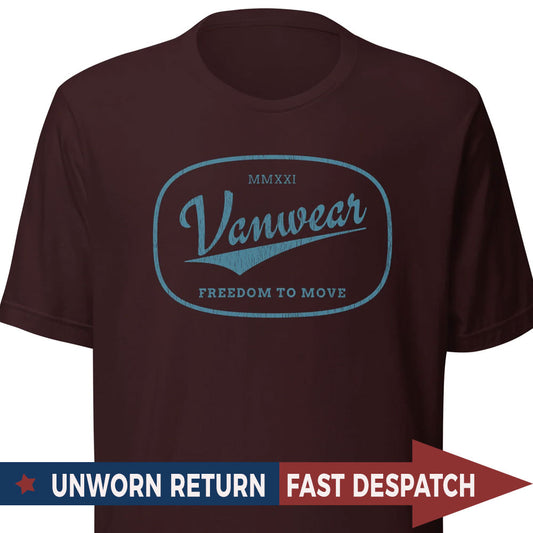[XL] Vanwear Authentic Original Retro Campervan Unisex T-Shirt - Unworn Return (FREE 24hr Despatch)