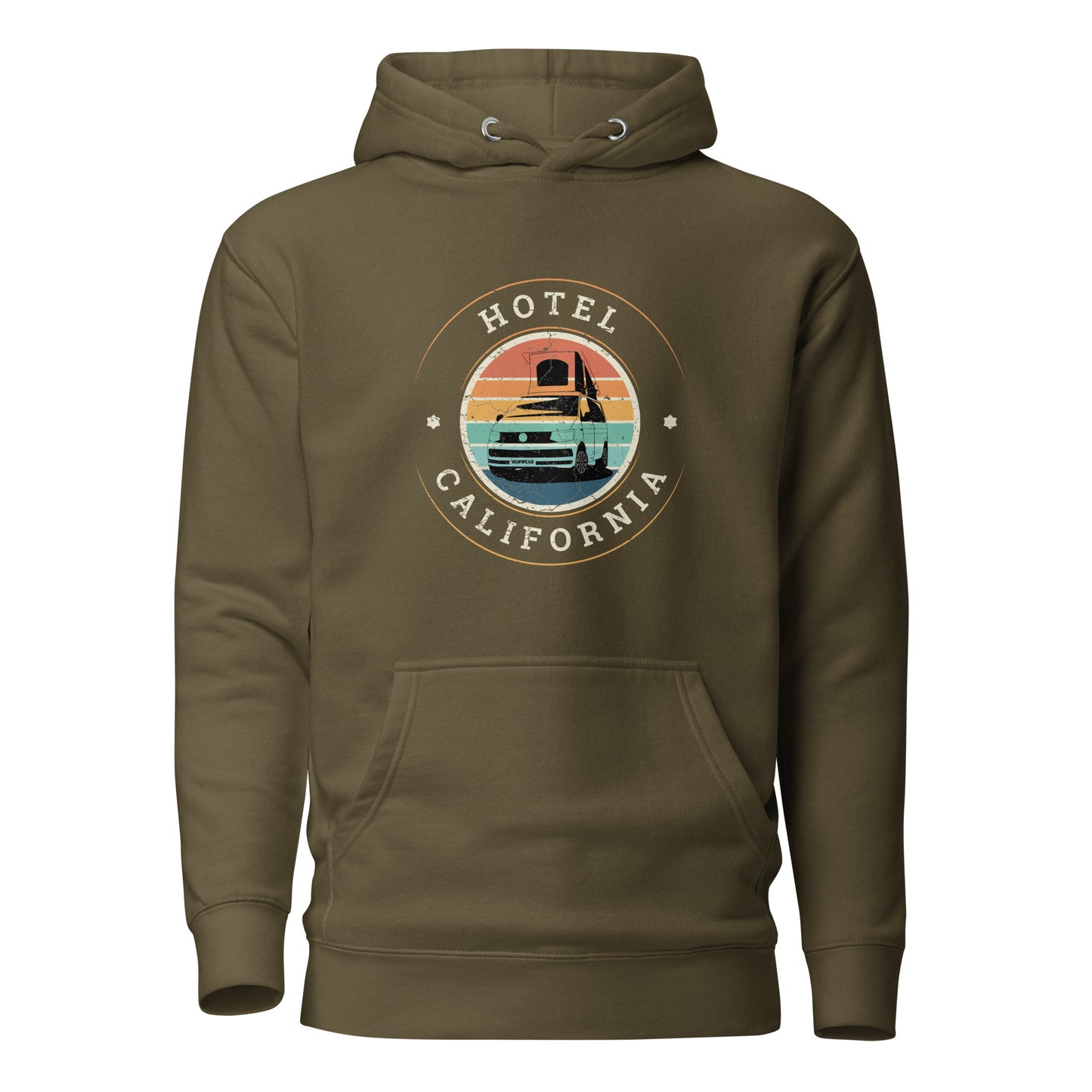 Vanwear VW T6 Campervan Hoodie - Hotel California