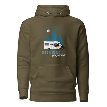 Home is Where You Park it Motorhome Hoodie