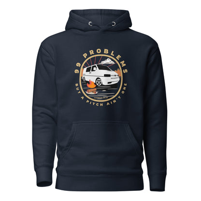 Vanwear 99 Problems VW T4 Campervan Hoodie - Campfire