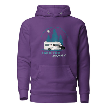 Home is Where You Park it Motorhome Hoodie