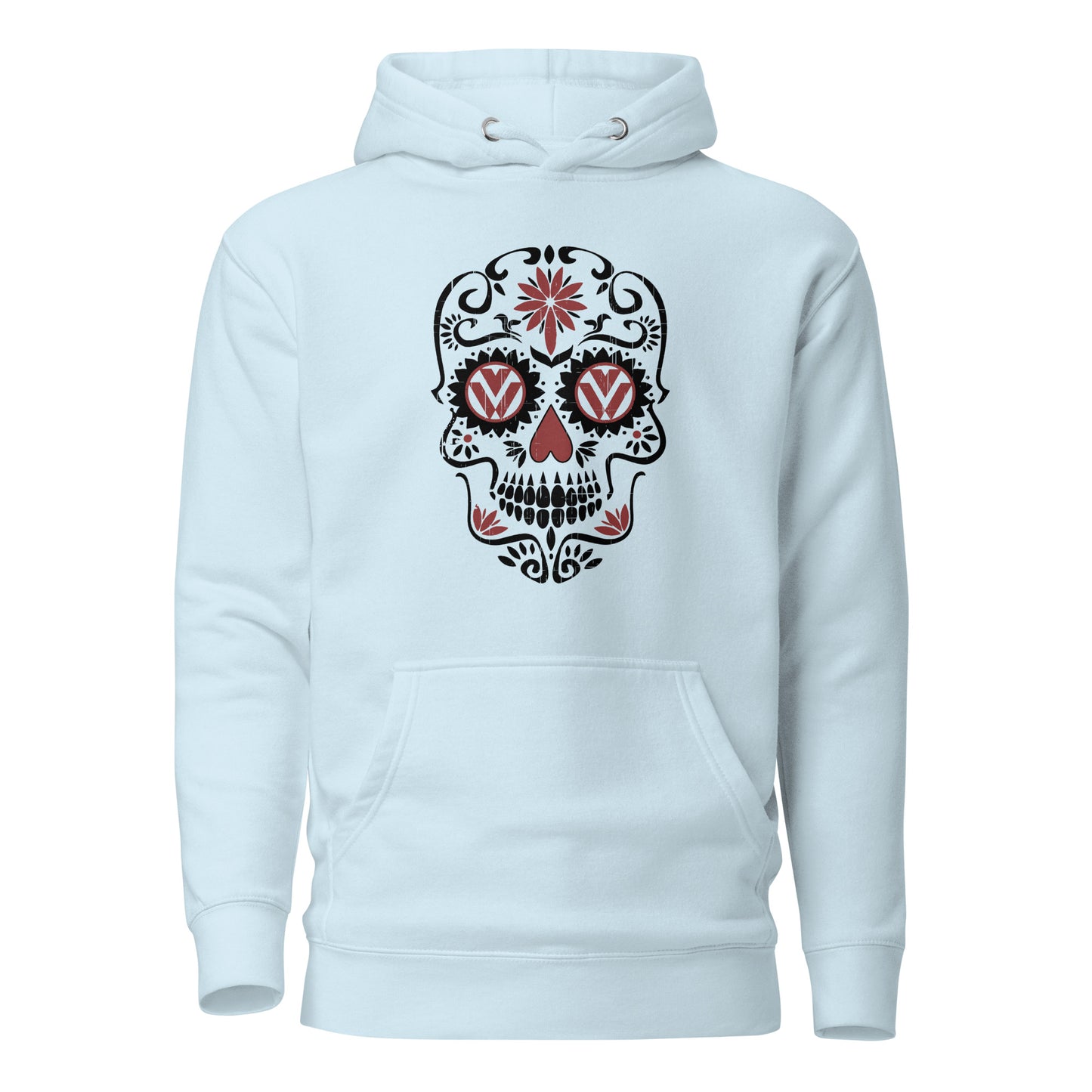 Vanwear Sugar Skull Candy Skull VW Hoodie