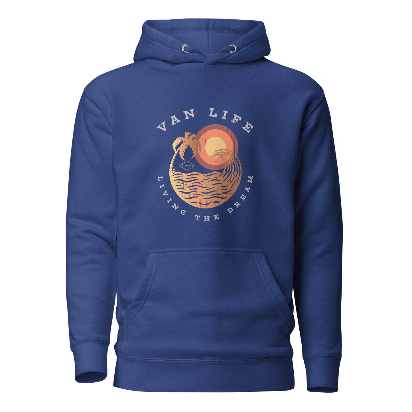 Vanwear Van Life Hoodie - Sunset Wave