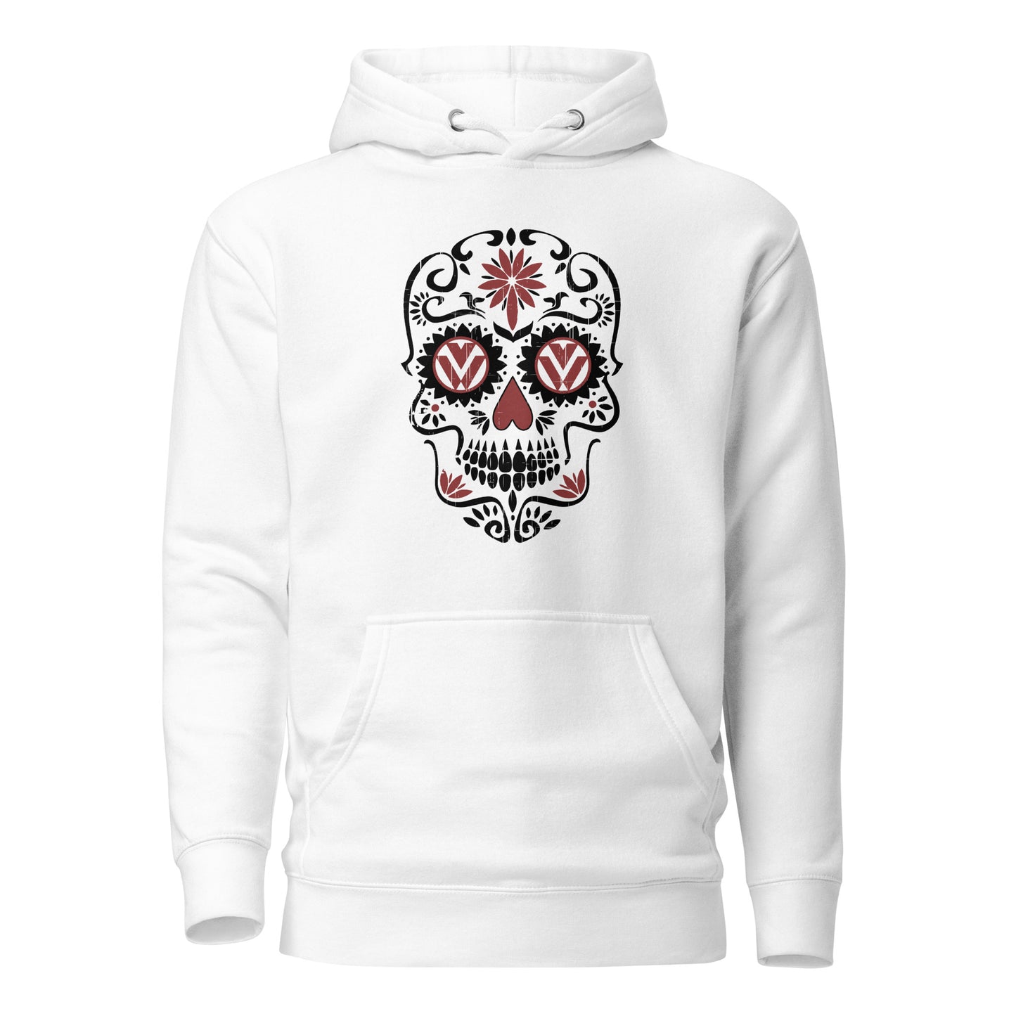 Vanwear Sugar Skull Candy Skull VW Hoodie