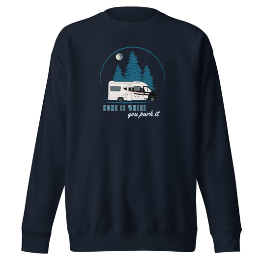 Vanwear Motorhome Sweatshirt - Home is Where You Park It