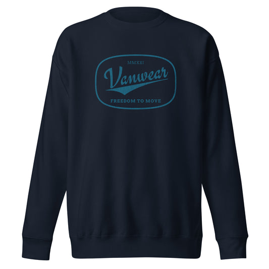 Vanwear Authentic Retro-Style Campervan Sweatshirt