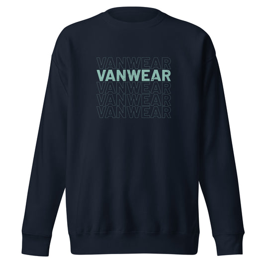 Vanwear Authentic Campervan Sweatshirt - 5 Lines