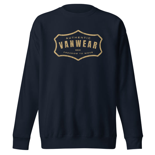 Vanwear Authentic Retro Campervan Sweatshirt