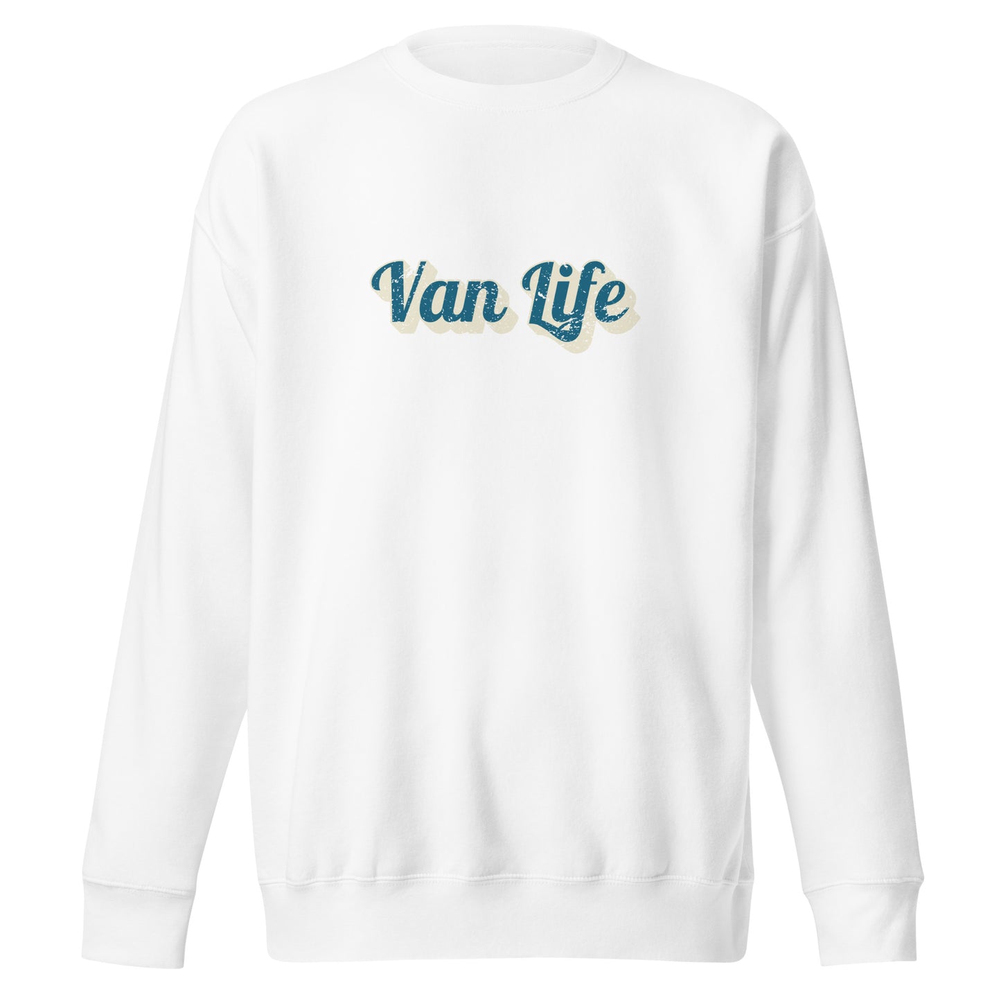 Vanwear Van Life Campervan Sweatshirt - Retro Type