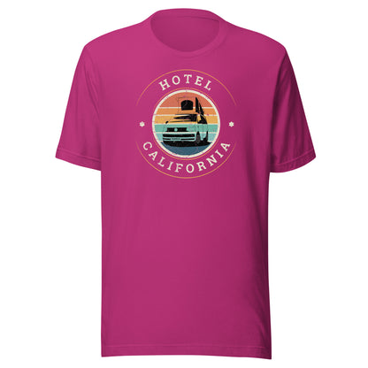 Vanwear Hotel California Unisex VW T6 Campervan T-Shirt