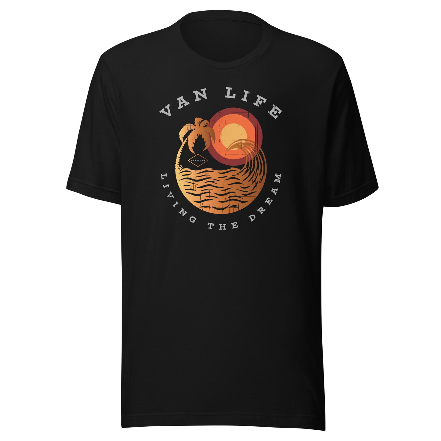 Vanwear Van Life T-Shirt - Sunset Wave