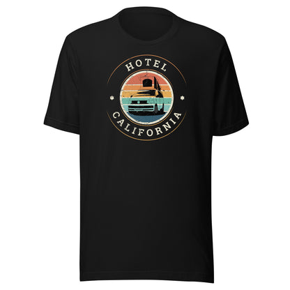 Vanwear Hotel California Unisex VW T6 Campervan T-Shirt