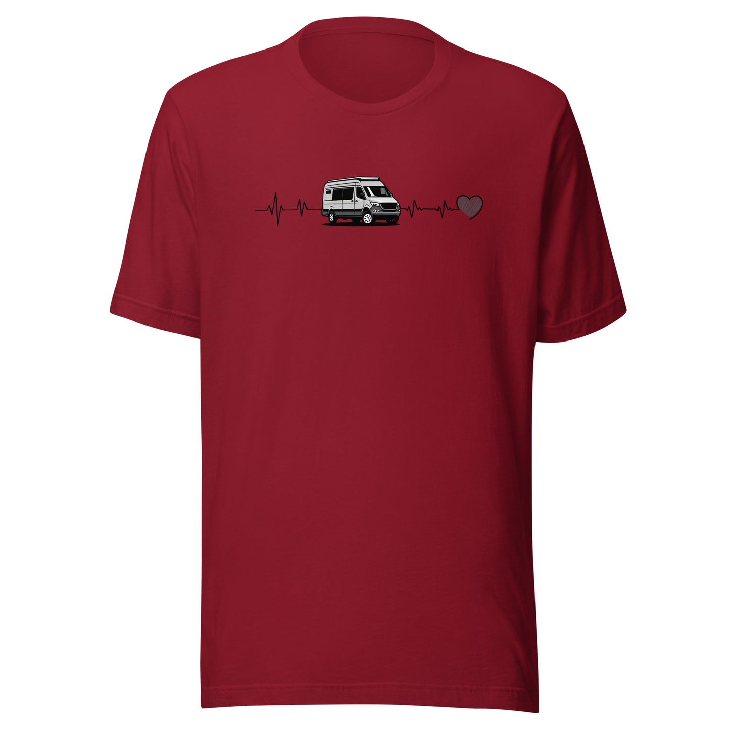 Vanwear Motorhome / Auto Sleeper Heartbeat Unisex T-Shirt