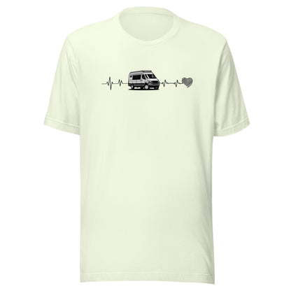 Vanwear Motorhome / Auto Sleeper Heartbeat Unisex T-Shirt