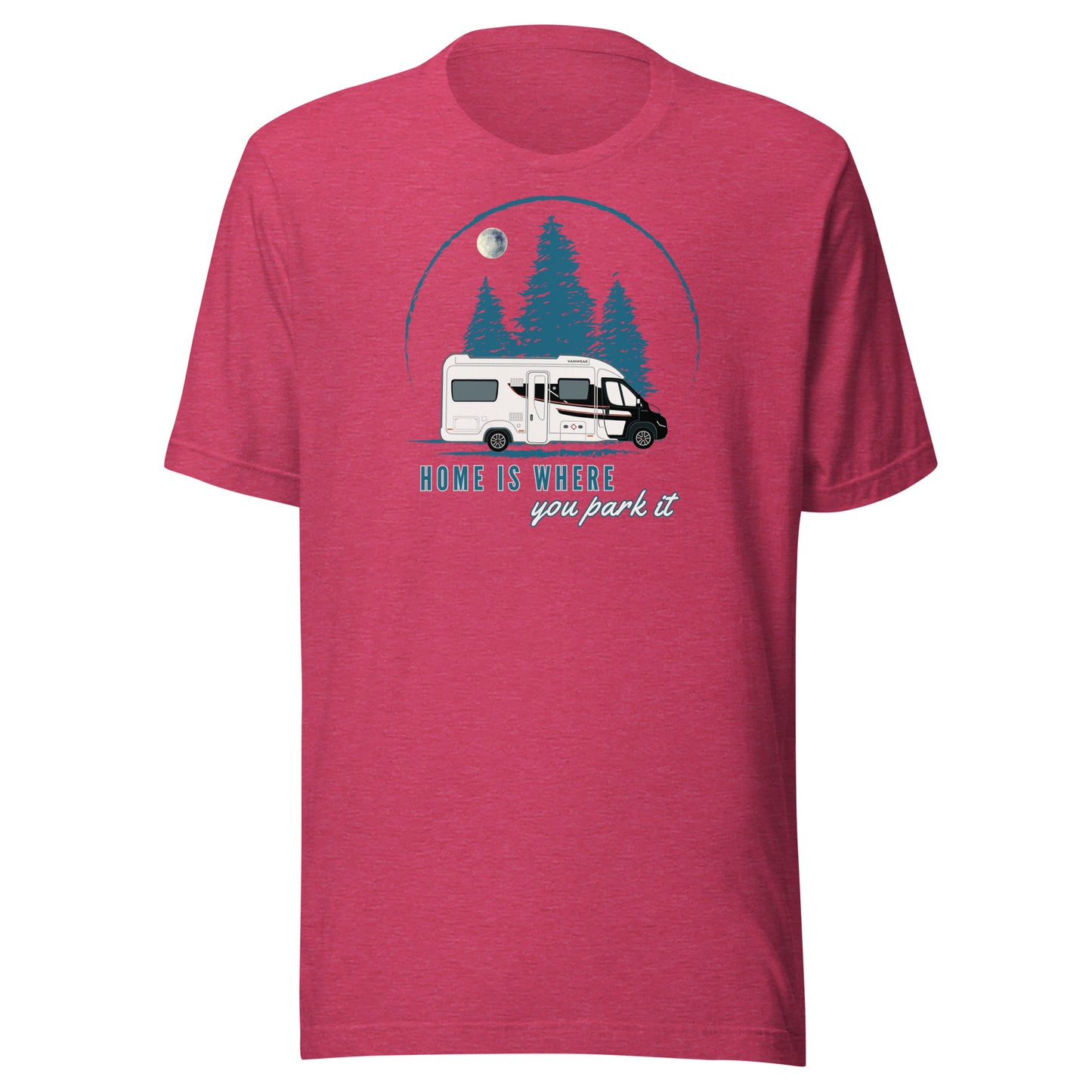 Home is Where You Park it Motorhome T-Shirt