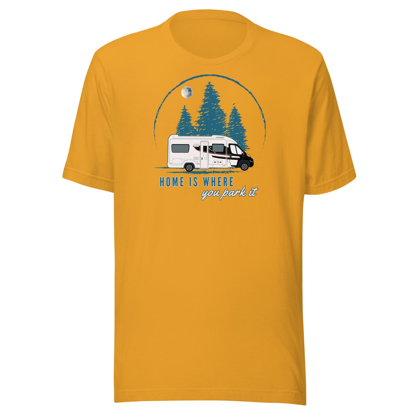 Home is Where You Park it Motorhome T-Shirt