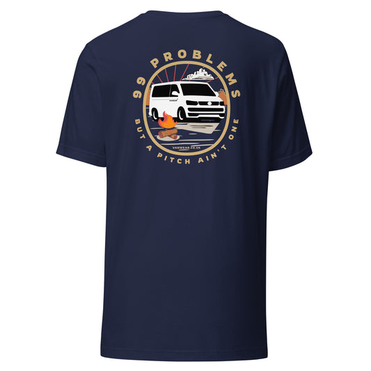 Custom Request 99 Problems Campfire Vanwear T-Shirt // Rear Print