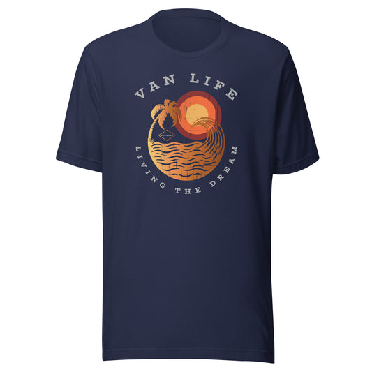 Vanwear Van Life T-Shirt - Sunset Wave