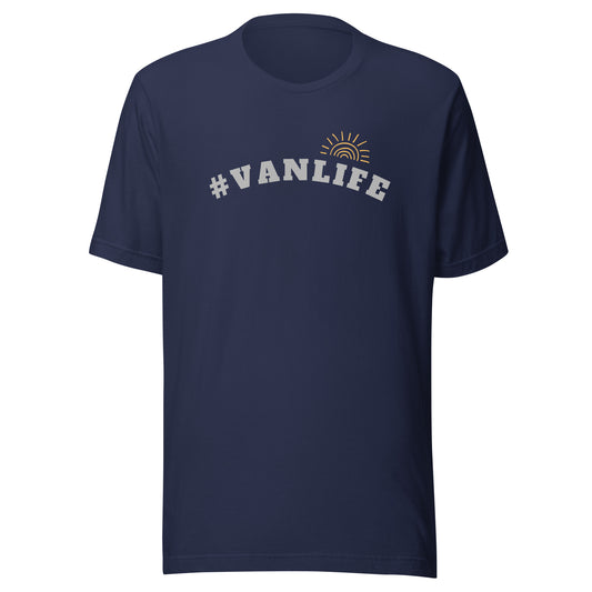 Vanwear Hashtag VanLife Campervan Unisex T-Shirt - #VANLIFE