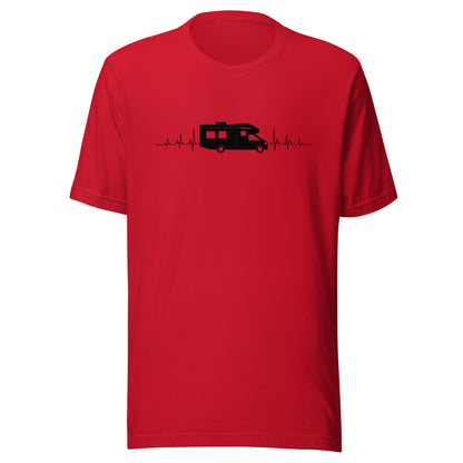 Vanwear Motorhome Heartbeat Unisex T-Shirt