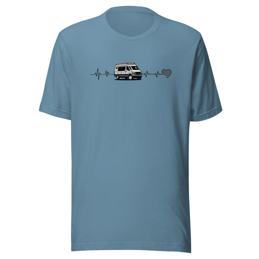 Vanwear Motorhome / Auto Sleeper Heartbeat Unisex T-Shirt