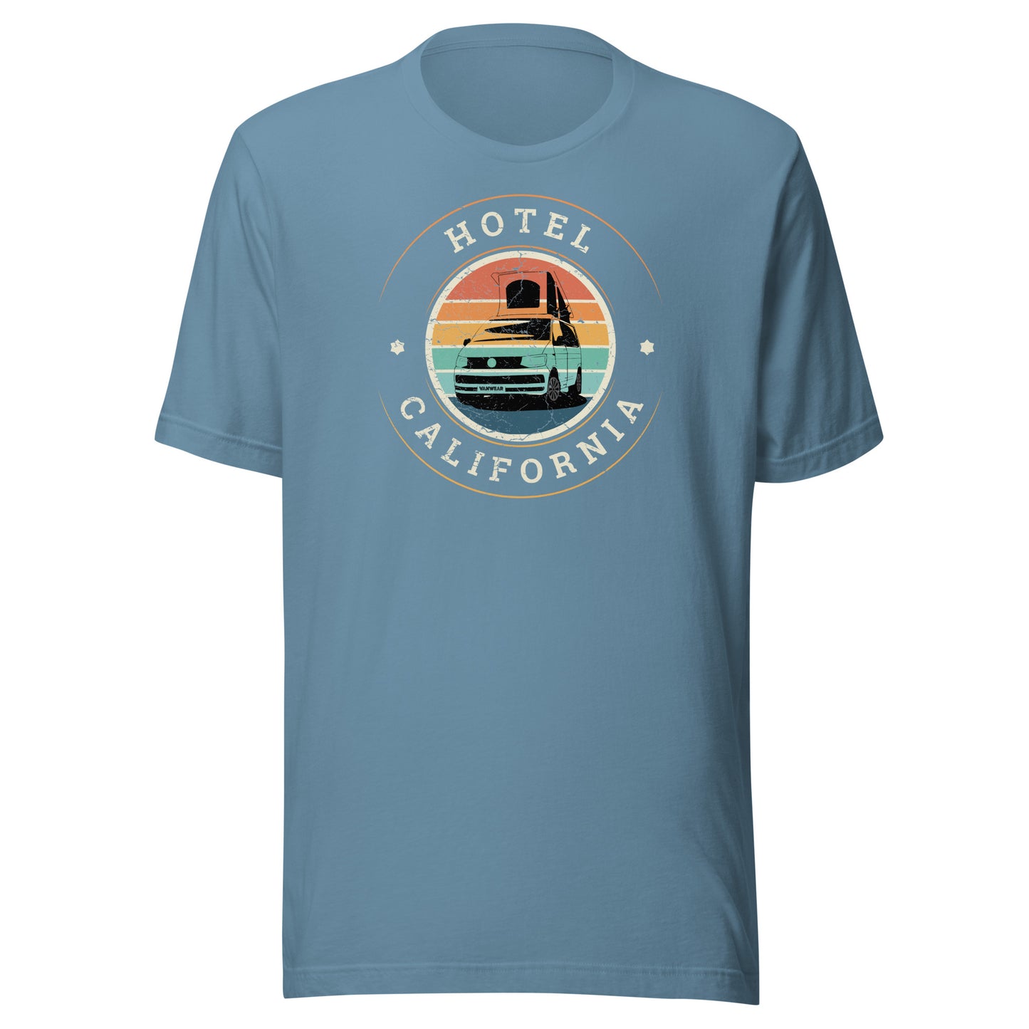 Vanwear Hotel California Unisex VW T6 Campervan T-Shirt