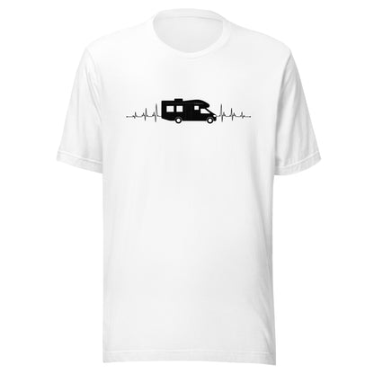 Vanwear Motorhome Heartbeat Unisex T-Shirt