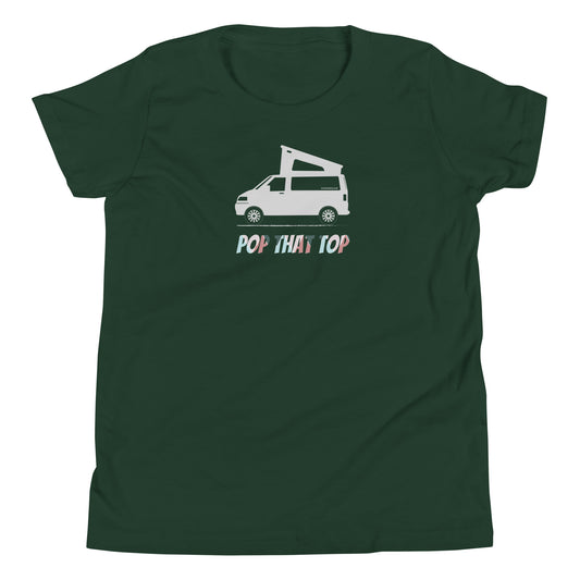 Vanwear Kids - Child's Campervan T-Shirt - Pop that Top!