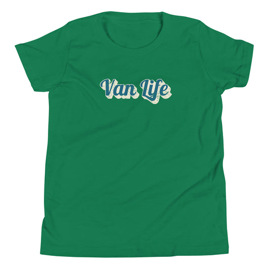 Vanwear Kids -  Child's Van Life T-Shirt - Retro Font