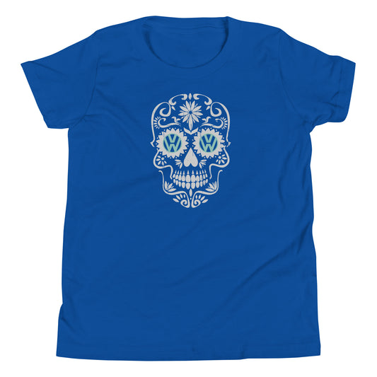 Vanwear Kids - Child's T-Shirt - Retro Candy Skull VW