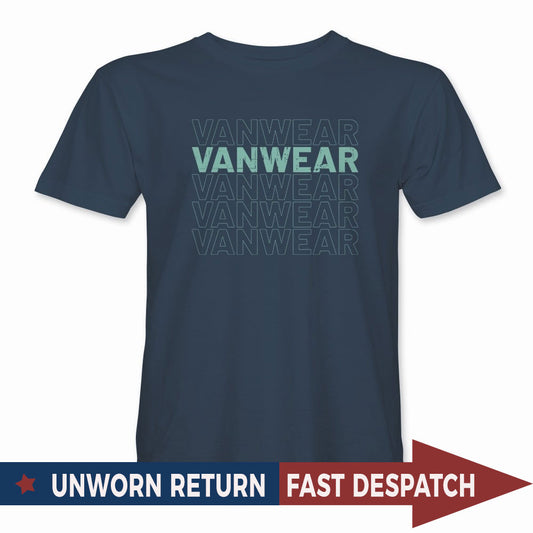 [3XL] Vanwear Authentic 5 Line Unisex Organic Campervan T-Shirt - Unworn Return (FREE 24hr despatch)