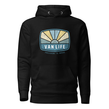 Vanwear Van Life Unisex Campervan Hoodie - New Sunrise