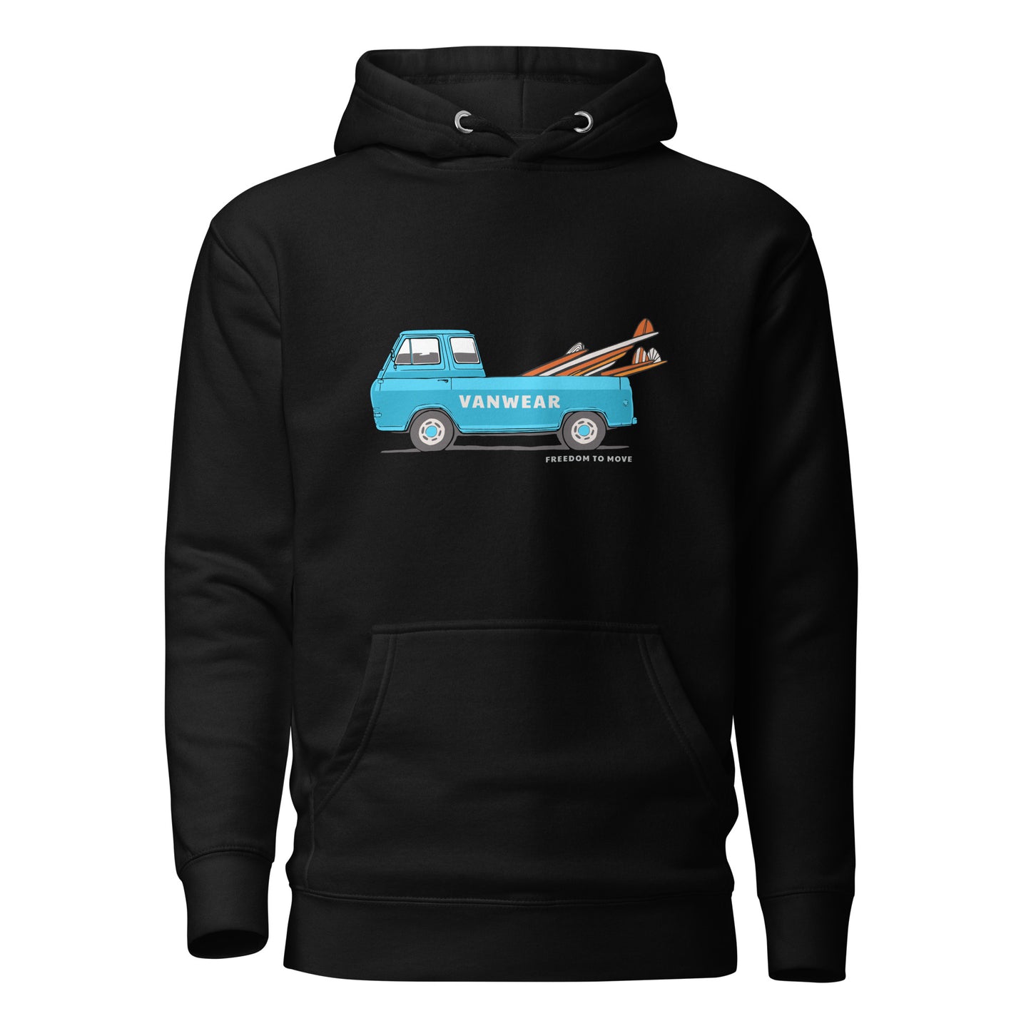 Vanwear VW T25 Pickup 'Surf Bus' Campervan Hoodie