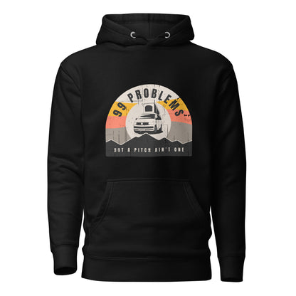 Vanwear 99 Problems Organic VW T5, T6 Hoodie - Pop Top